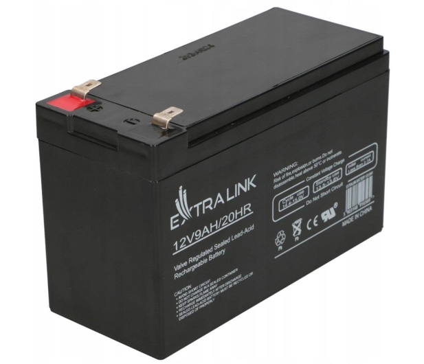 ExtraLink Akumulator AGM 12V 9AH - 1086646 - zdjęcie 2